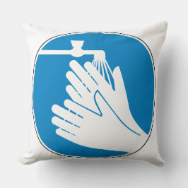 Was uw handen (gezondheid en veiligheid) (hygiëne) kussen