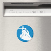 Was uw handen (gezondheid en veiligheid) (hygiëne) magneet (Insitu (Vaatwasser))
