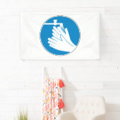 Was uw handen (gezondheid en veiligheid) (hygiëne) spandoek (Insitu)