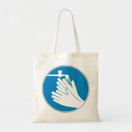 Was uw handen (gezondheid en veiligheid) (hygiëne) tote bag