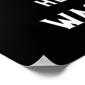 Was uw handen Griepseizoen Poster (Hoek)