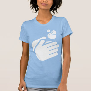 Was uw handen - Handwas Hygiene Nurse & Griep T-shirt