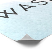 Was uw handen | Illustratie Waterverf Poster (Hoek)