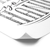 Was uw handen in de muur poster (Hoek)