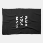 Was uw handen keukenhanddoek (Horizontaal)