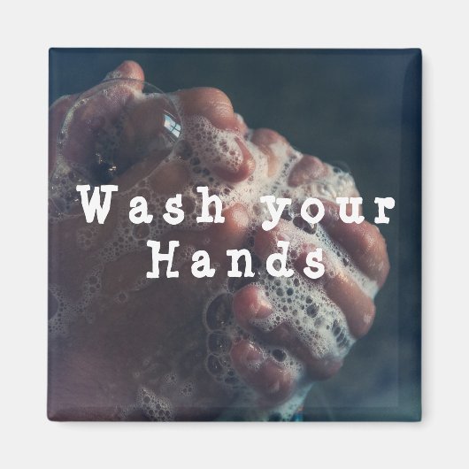 Was uw handen magneet (Voorkant)