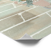 Was uw handen  met de gootsteen poster (Hoek)