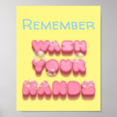 Was uw handen op een veiligheidswaarschuwing poster (Voorkant)