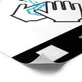 Was uw handen Poster (Hoek)