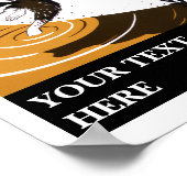 Was uw handen Sjabloon Poster (Hoek)