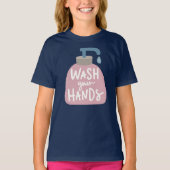Was uw handen t-shirt (Voorkant)