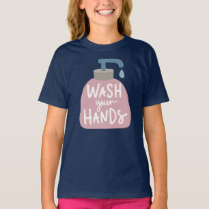 Was uw handen t-shirt