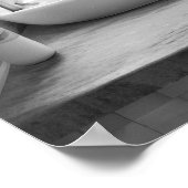 Was uw handen wassen Highland Koe badkamer Poster (Hoek)