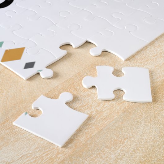 Was uw handpalmkalligrafie legpuzzel (Zijkant)