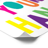 Was uw handtas met Poster Kinder kleurenafdrukken (Hoek)