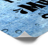 Was uw Mok, Kantoor gedeelde keukenbord Poster (Hoek)