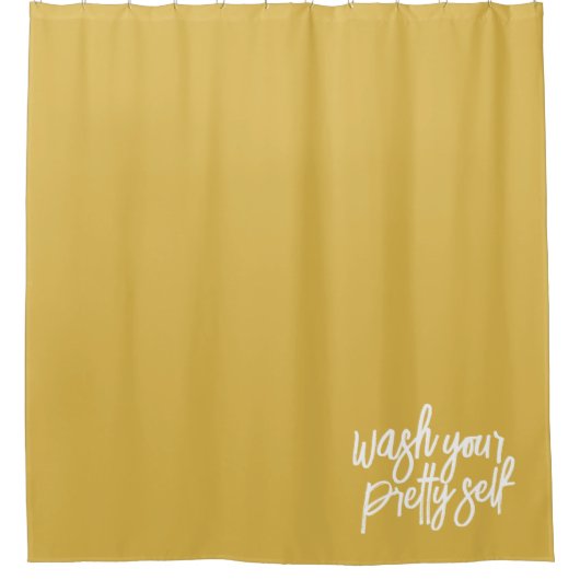 Was uw Self Shower Curtain Douchegordijn (Voorkant)