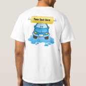 Was van auto's t-shirt (Achterkant)