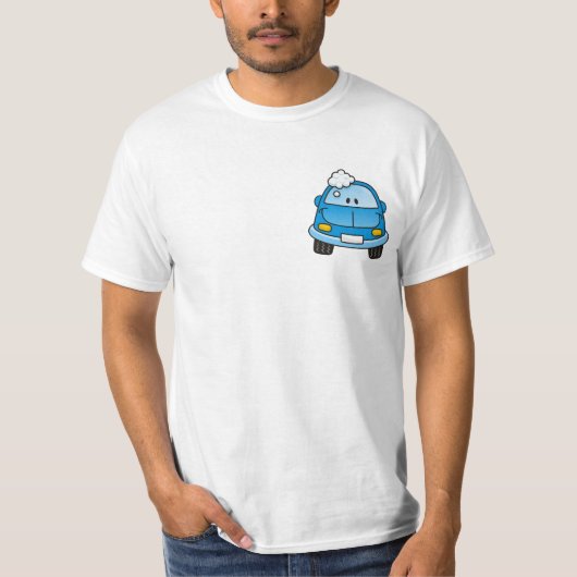 Was van auto's t-shirt (Voorkant)
