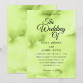 Was van de ontmijnde Waterverf | Uitnodiging voor  (Voorkant / Achterkant)