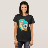 Was wasdag gepelde bananen t-shirt (Voorkant volledig)