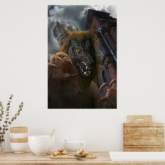 Was Wolf van Helsinki Poster (Keuken)