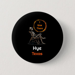 Was zonsverduistering Hye Texas Daar Ronde Button 5,7 Cm
