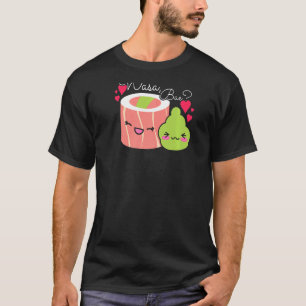 Wasa Bae Sushi en Wasabi T-shirt