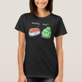 Wasa Bae Wasabi Sushi Enthousiast Japans eten T-shirt (Voorkant)