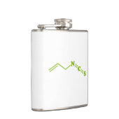 Wasabi Allyl Isothiocyanaat Moleculaire formule Heupfles (Rechts)
