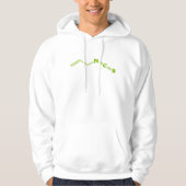 Wasabi Allyl Isothiocyanaat Moleculaire formule Hoodie (Voorkant)