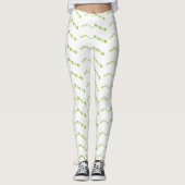 Wasabi Allyl Isothiocyanaat Moleculaire formule Leggings (Voorkant)