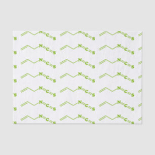 Wasabi Allyl Isothiocyanaat Moleculaire formule Tissuepapier