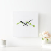 Wasabi Allyl Isothiocyanaat Moleculaire formule Vierkante Klok (Huis)