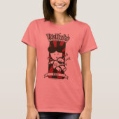 "Wasabi" dames gemonteerd op T-shirt (Voorkant)