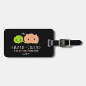 Wasabi en Ginger Samen Forever Bagagelabel (Voorkant horizontaal)