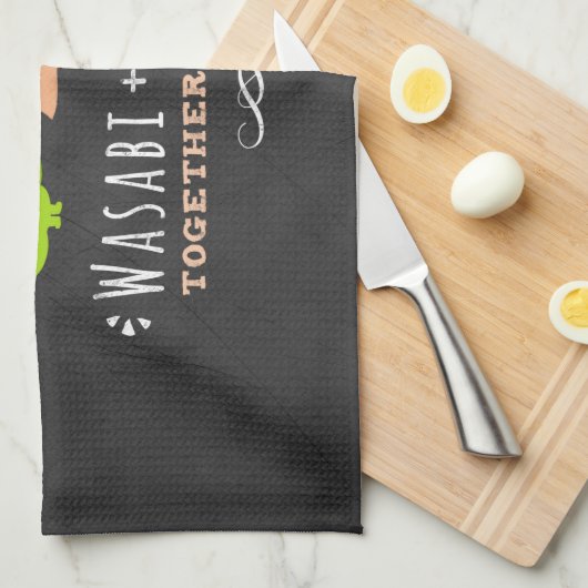 Wasabi en Ginger Samen Forever Theedoek (Quarter Fold)