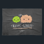 Wasabi en Ginger Samen Forever Theedoek<br><div class="desc"></div>