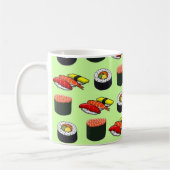 Wasabi Green Sushi Koffiemok (Links)