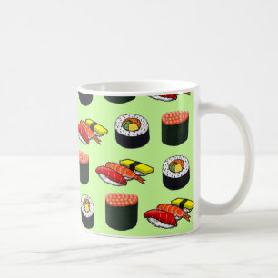 Wasabi Green Sushi Koffiemok
