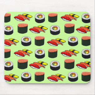 Wasabi Green Sushi Muismat