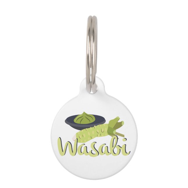 Wasabi Huisdierpenning (Voorkant)
