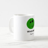 Wasabi Pea - grappig Koffiemok (Voorkant links)