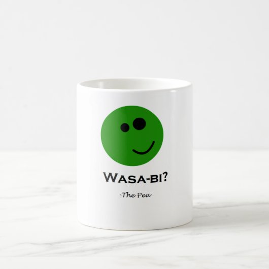 Wasabi Pea - grappig Koffiemok (Center)