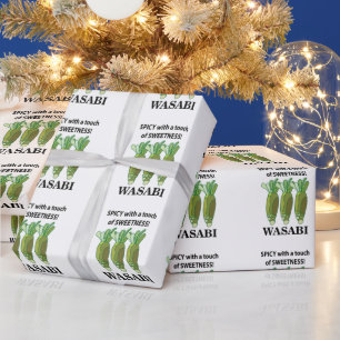 Wasabi Pittig Met Een Toets Van Zoetheid Wasabi Cadeaupapier