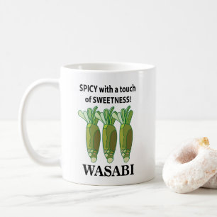 Wasabi pittig met een vleugje zoetheid Wasabi Koffiemok