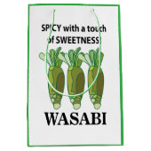 Wasabi pittig met een vleugje zoetheid Wasabi Medium Cadeauzakje (Voorkant)