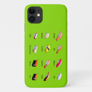 Wasabi sushi Japans schattig voedsel Case-Mate iPhone Case