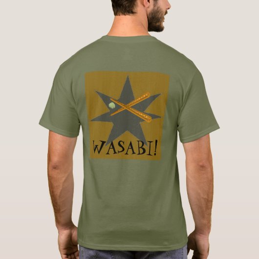 WASABI! T-SHIRT (Achterkant)