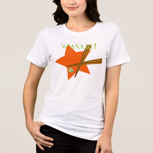 WASABI! Tri-Blend SHIRT (Voorkant)